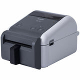 Brother TD-4420DNFC Desktop Direct Thermal Printer - Monochrome - Label Print - Fast Ethernet - USB - USB Host - Serial - With Cutter — TD4420DNFC