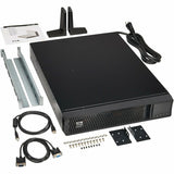Eaton Tripp Lite Series SmartPro 1440VA 1440W 120V Line-Interactive Sine Wave UPS - 8 Outlets, Extended Run, Network Card Option, LCD, USB, DB9, 2U Rack/Tower, TAA — SMART1500RXLTAA