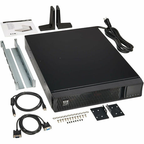Eaton Tripp Lite Series SmartPro 1440VA 1440W 120V Line-Interactive Sine Wave UPS - 8 Outlets, Extended Run, Network Card Option, LCD, USB, DB9, 2U Rack/Tower, TAA — SMART1500RXLTAA