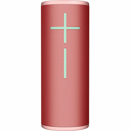 Ultimate Ears MEGABOOM 4 Portable Waterproof Bluetooth Speaker With Powerful 360-Degree Sound and Thundering Bass, Floating Speaker With 20-Hour Battery and 147ft (45m) Range, Red — 984-001994