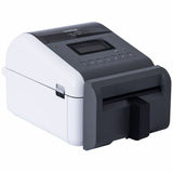 Brother TD-4550DNWBFC Desktop Direct Thermal Printer - Monochrome - Label Print - Fast Ethernet - USB - USB Host - Serial - Bluetooth 4.2 - IEEE 802.11a/b/g/n Wireless LAN - With Cutter — TD4550DNWBFC