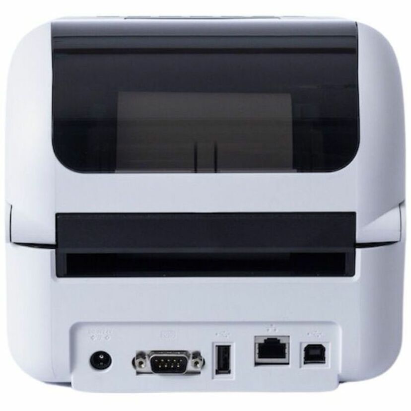 Brother TD-4550DNWBFC Desktop Direct Thermal Printer - Monochrome - Label Print - Fast Ethernet - USB - USB Host - Serial - Bluetooth 4.2 - IEEE 802.11a/b/g/n Wireless LAN - With Cutter — TD4550DNWBFC