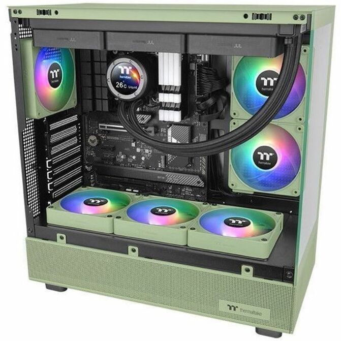 Thermaltake CT120 EX ARGB Sync PC Cooling Fan Matcha Green (3-Fan Pack) - 3 Pack — CL-F196-PL12MG-A