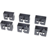 APC NetShelter Cable Management, Vertical Cable Manager, Containment Brackets, for NetShelter SX, SV, and VX Racks, 80 x 112 x 45 mm — AR7710