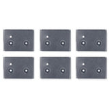 APC NetShelter Cable Management, Vertical Cable Manager, Containment Brackets, for NetShelter SX, SV, and VX Racks, 80 x 112 x 45 mm — AR7710
