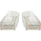 Eaton Tripp Lite Series Cat6 Gigabit Molded (UTP) Ethernet Cable (RJ45 M/M), PoE, White. 100 ft. (30.5 m) — N200-100-WH