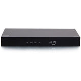 C2G HDBaseT HDMI Extender + USB C, Aux, and USB B to USB over Cat - Wall Plate Transmitter to Receiver Box - 4K 60Hz — C2G31011