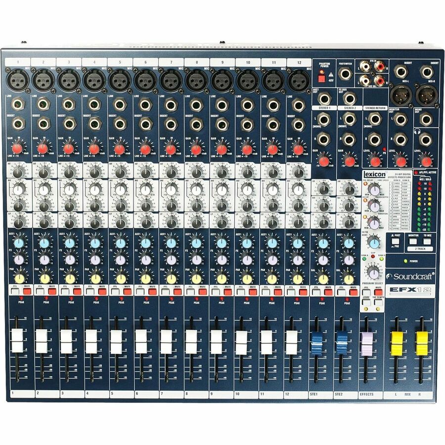 Soundcraft EFX12 Audio Mixer — SCR-E535100000US