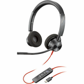 Poly Blackwire 3320 Microsoft Teams Certified Headset +USB-C/A Adapter TAA — 8M3V1AA#ABA