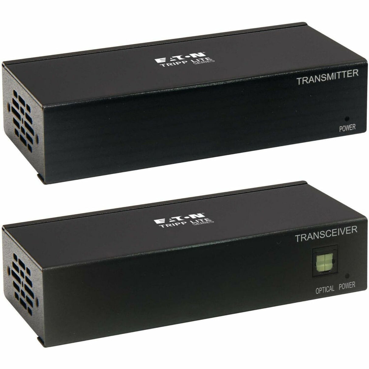 Eaton Tripp Lite Series DisplayPort over Cat6 Extender Kit, Transmitter and Receiver with Repeater, 4K 60 Hz, 4:4:4, Power over Cable, 230 ft. (70 m), TAA — B127A-111-BDTDA