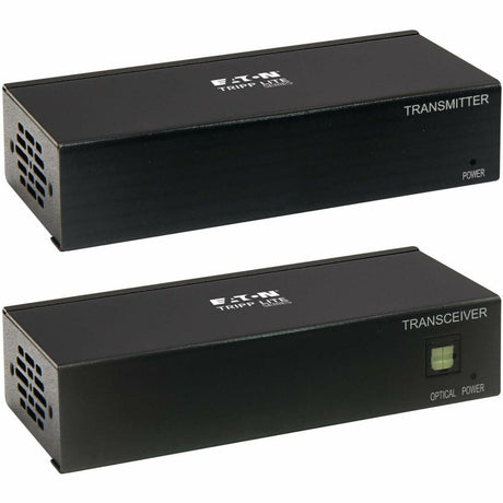 Eaton Tripp Lite Series DisplayPort over Cat6 Extender Kit, Transmitter and Receiver with Repeater, 4K 60 Hz, 4:4:4, Power over Cable, 230 ft. (70 m), TAA — B127A-111-BDTDA
