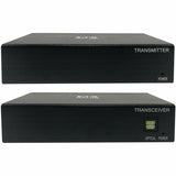 Eaton Tripp Lite Series DisplayPort over Cat6 Extender Kit, Transmitter and Receiver with Repeater, 4K 60 Hz, 4:4:4, Power over Cable, 230 ft. (70 m), TAA — B127A-111-BDTDA