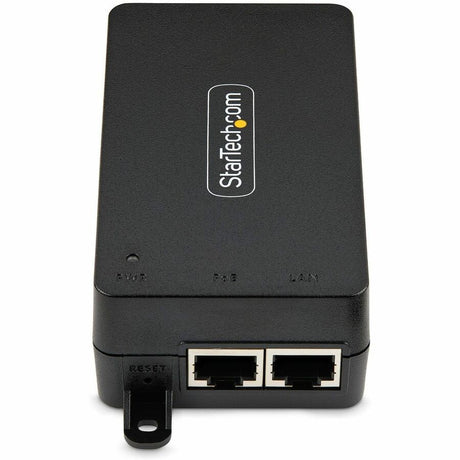 StarTech.com 1-Port 10Gbps Gigabit PoE++ Injector, 60W, 2.5/5/10G Ethernet/10/100/1000M, PoE++ (802.3af/at/bt), Wall Mountable, Unmanaged — AF31XC-POE-INJECTOR