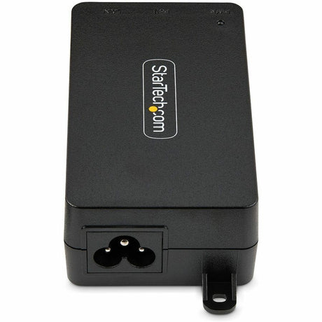 StarTech.com 1-Port 10Gbps Gigabit PoE++ Injector, 60W, 2.5/5/10G Ethernet/10/100/1000M, PoE++ (802.3af/at/bt), Wall Mountable, Unmanaged — AF31XC-POE-INJECTOR