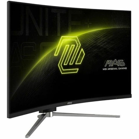 MSI MAG 325CQRXF E2 32" Class WQHD Curved Screen Gaming LED Monitor - 16:9 - Metallic Black — MAG325CQRXFE2
