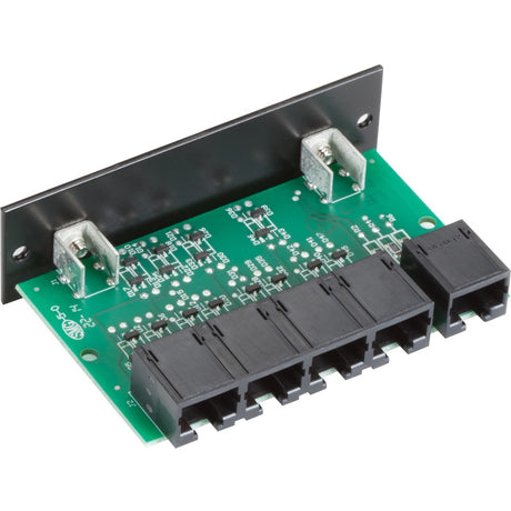 Black Box RS232 Passive Splitter Rackmount Card - RJ45, 4-Port — TL421-C