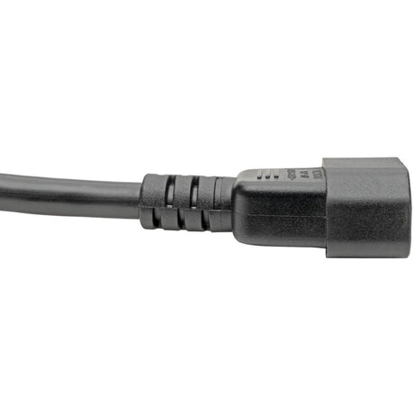 Eaton Tripp Lite Series Power Cord, C19 to C14 - Heavy-Duty, 15A, 250V, 14 AWG, 4 ft. (1.22 m), Black — P047-004