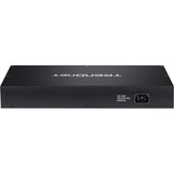 TRENDnet 12-Port Gigabit PoE+ Smart Surveillance Switch with 8 x Gigabit PoE+ Ports; TPE-3012LS; 2 x Gigabit Ports; 2 x SFP Slots; 110W PoE Budget; Long Range PoE+; VLAN; QoS; LACP; ONVIF — TPE-3012LS