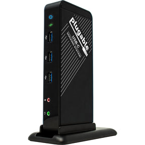 Plugable USB C Docking Station with Charging, Compatible with Thunderbolt 3 and USB-C MacBooks and Specific Windows, Chromebook, Linux Systems — UD-CA1A