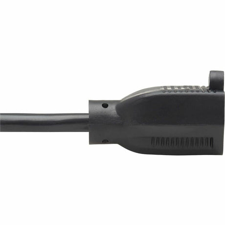 Eaton Tripp Lite Series Power Extension Cord, Right-Angle NEMA 5-15P to NEMA 5-15R - Heavy-Duty, 15A, 120V, 14 AWG, 10 ft. (3.05 m), Black — P024-010-15D