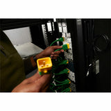 APC NetShelter Rack PDU Advanced, Switched, 3Phase, 43.5kW 400V 63A or 34.6kW 415V 60A, 42 Outlets, IEC309 — APDU10450SW