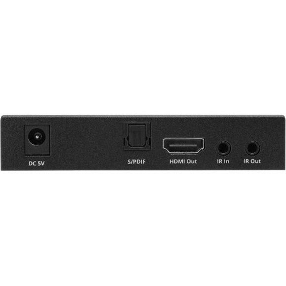 SIIG 1x4 4K 60Hz HDMI Splitter Over Cat6 Extender with Loopout/IR/ARC & RS-232 - Up to 230ft (70m) - Near Zero Latency — CE-H27A11-S1
