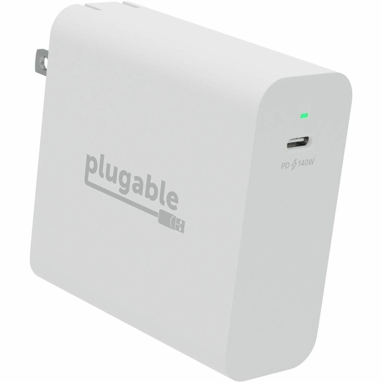 Plugable 140W USB C Charger, GaN Wall Charger for Laptop, PD 3.1 Power Adapter — PS-EPR-140C1