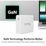 Plugable 140W USB C Charger, GaN Wall Charger for Laptop, PD 3.1 Power Adapter — PS-EPR-140C1
