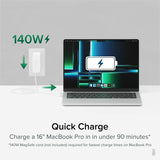 Plugable 140W USB C Charger, GaN Wall Charger for Laptop, PD 3.1 Power Adapter — PS-EPR-140C1