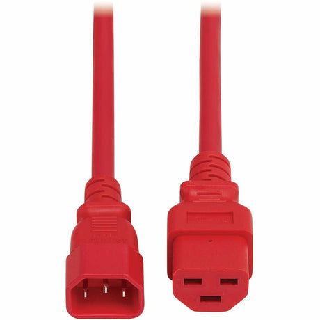 Eaton Tripp Lite Series Power Cord, C14 to C21 - Heavy-Duty, 15A, 250V, 14 AWG, 4 ft. (1.2 m), Red — P037-004-ARD