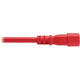 Eaton Tripp Lite Series Power Cord, C14 to C21 - Heavy-Duty, 15A, 250V, 14 AWG, 4 ft. (1.2 m), Red — P037-004-ARD