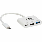 Eaton Tripp Lite Series USB-C Multiport Adapter - 4K 60 Hz HDMI, USB-A and USB-C Hub Ports, USB 3.2 Gen 1, 140W PD Charging, HDR, HDCP 2.3 — U444-06N-H4U-C3