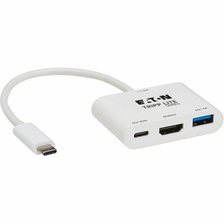 Eaton Tripp Lite Series USB-C Multiport Adapter - 4K 60 Hz HDMI, USB-A and USB-C Hub Ports, USB 3.2 Gen 1, 140W PD Charging, HDR, HDCP 2.3 — U444-06N-H4U-C3