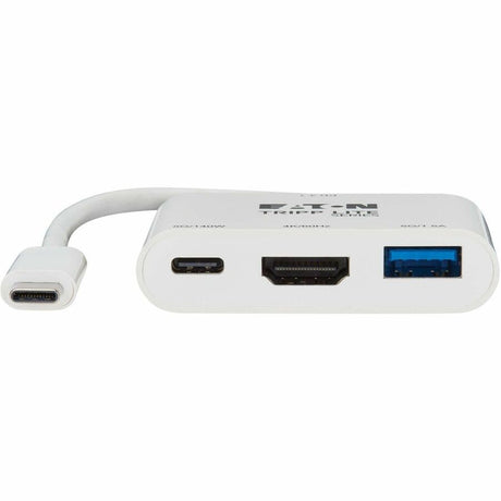 Eaton Tripp Lite Series USB-C Multiport Adapter - 4K 60 Hz HDMI, USB-A and USB-C Hub Ports, USB 3.2 Gen 1, 140W PD Charging, HDR, HDCP 2.3 — U444-06N-H4U-C3