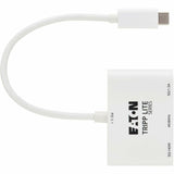 Eaton Tripp Lite Series USB-C Multiport Adapter - 4K 60 Hz HDMI, USB-A and USB-C Hub Ports, USB 3.2 Gen 1, 140W PD Charging, HDR, HDCP 2.3 — U444-06N-H4U-C3