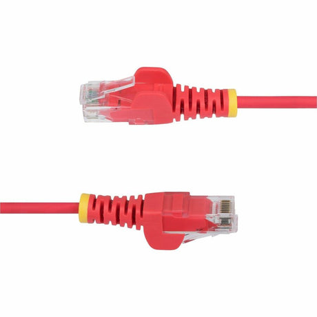 StarTech.com 20ft Red Slim CAT6 Ethernet Cable, Slim Snagless RJ45, UTP, LSZH, 28AWG Bare Copper, Slim Network Patch Cord, Fluke Tested — N6PAT20RDS