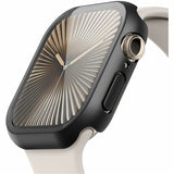 Belkin TemperedCurve 2-in-1 Screen Protector for Apple Watch Series 10 (46mm/black) Black — OWA003fqBK