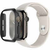 Belkin TemperedCurve 2-in-1 Screen Protector for Apple Watch Series 10 (46mm/black) Black — OWA003fqBK