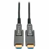 Eaton Tripp Lite Series 8K HDMI Fiber Active Optical Cable (AOC) with Detachable Connectors (M/M) - 8K UHD @ 60 Hz, HDR, HDCP 2.3, Black, 40 m (131 ft.) — P568FMM-40M-8K6