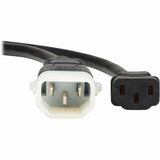 Eaton Tripp Lite Series PDU Power Cords, C13 to P-Lock C14 - Heavy-Duty, 15A, 250V, 14 AWG, 4 ft. (1.2 m), Black, 6 Pack — P005-E04-6