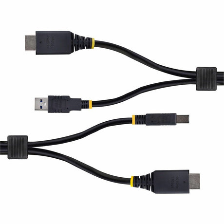StarTech.com 10ft (3m) HDMI and USB 5Gbps KVM Cable, Up to 4K 60Hz, HDMI 2.0 and USB Combo Cable for KVM Switch — HU12210-KVM-CABLE