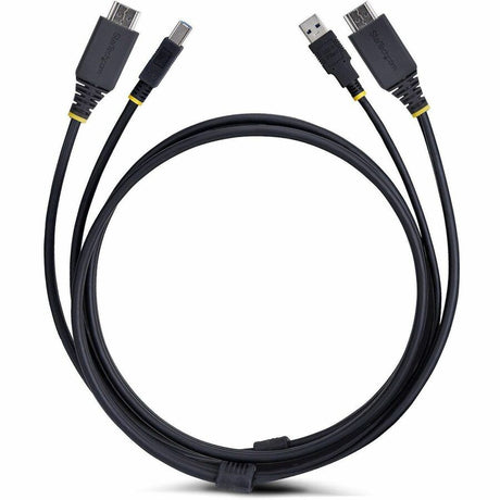 StarTech.com 10ft (3m) HDMI and USB 5Gbps KVM Cable, Up to 4K 60Hz, HDMI 2.0 and USB Combo Cable for KVM Switch — HU12210-KVM-CABLE