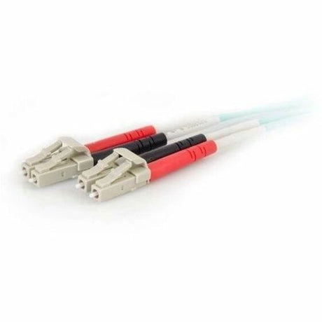 C2G 3m LC-LC 50/125 Duplex Multimode OM4 Fiber Cable - Aqua - 10ft — 999