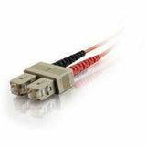 C2G 19.7ft (6m) LC-SC 50/125 OM2 Duplex Multimode PVC Fiber Optic Cable - Orange — 33019