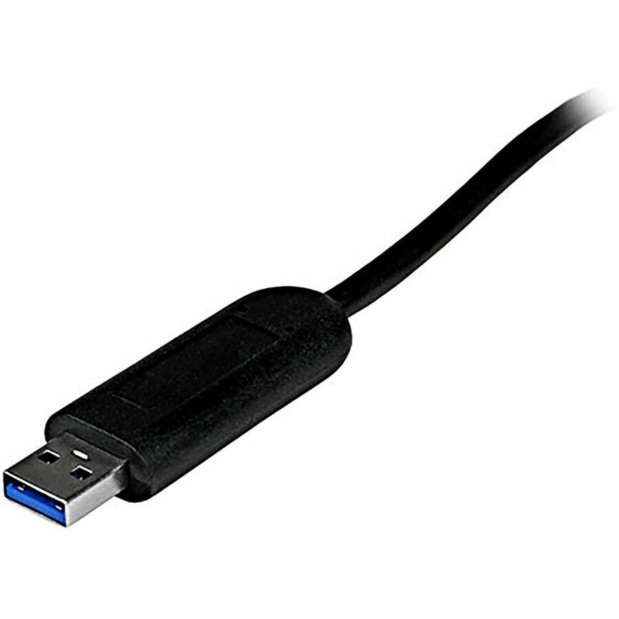 StarTech.com 4 Port Portable SuperSpeed USB 3.0 Hub with Built-in Cable - 5Gbps — ST4300PBU3
