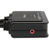 StarTech.com 2 Port USB HDMI Cable KVM Switch with Audio and Remote Switch? USB Powered — SV211HDUA