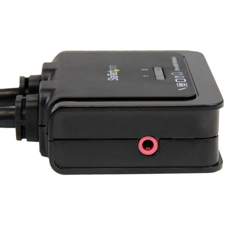 StarTech.com 2 Port USB HDMI Cable KVM Switch with Audio and Remote Switch? USB Powered — SV211HDUA