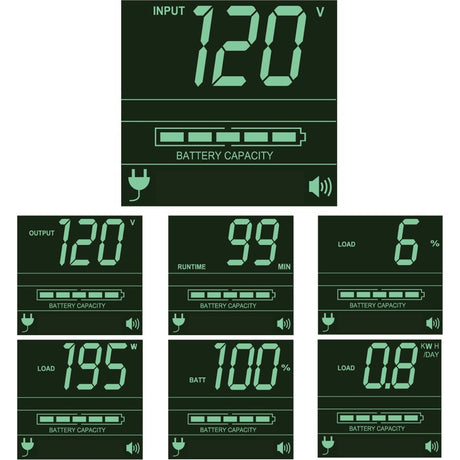 Eaton Tripp Lite Series SmartPro 120V 1.5kVA 1.35kW Line-Interactive Sine Wave UPS, 2U Rack/Tower, WEBCARDLX Network Interface, LCD, USB, 8 Outlets — SMART1500RM2UN