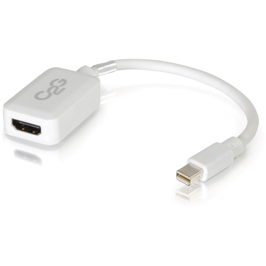 C2G Mini DisplayPort to HDMI Adapter - White — 54314