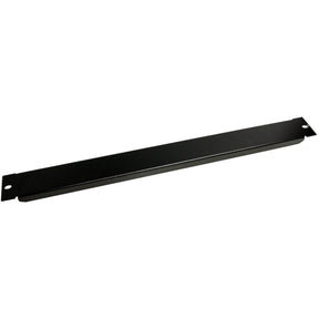 StarTech.com Blanking Panel 1U 19in Steel? Black? Blank Rack Panel? Filler Panel, Rack Mount Panel? Rack Blanks — BLANKB1